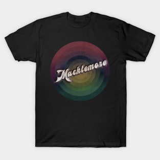 retro vintage circle Macklemore T-Shirt